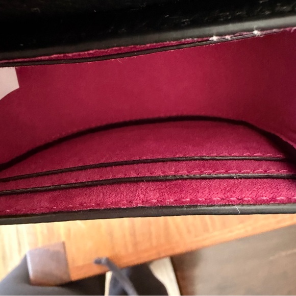 NWOT Cole Haan Black Leather Crossbody Bag - Picture 7 of 9